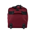 thumbnail image 6 of Protégé Navigation 28-inch Collapsible Rolling Duffel, Red, 6 of 8