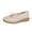 Beige, variant on Aayomet Woven Shoes Women Ladies Fashion Solid Color Breathable Leather Bow Decorated Flat Casual Single Shoes,Red 8.5