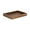 Walnut Brown, variant on Kate and Laurel Lissi Decorative Rectangle Tray with Wavy Design, 16 x 12, Navy Blue, Modern Scalloped Serving Tray for Coffee Table Ottoman, Dining Table, or Entryway Catch-All Tray