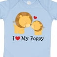 thumbnail image 4 of Inktastic I Love My Poppy Grandpa Boys or Girls Baby Bodysuit, 4 of 5
