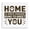 Home Pawprint Phrase, variant on Stupell Industries Rustic Lodge Guests Approved by Dog Canvas Art, 17 x 17, by Gigi Louise