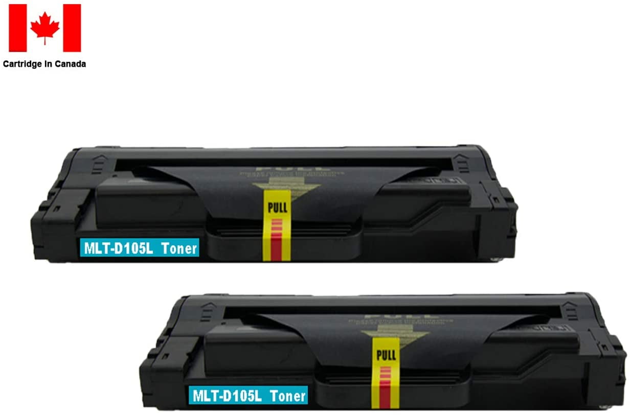 InkSpire 2PK Compatible Samsung MLT-D105L Toner for Samsung SCX-4623FW  SCX-4600 ML-2525W ML-1915 SCX-4623F ML-2540 | Walmart Canada