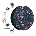 thumbnail image 4 of Balery Colorful Flowers Cubiertas para Neumáticos - Protector Resistente para Neumáticos de Camioneta, SUV, Remolque, Camper y RV-17 inch, 4 of 6