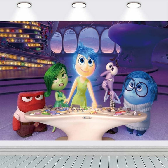 Inside Out Party Supplies Taspestry Poster Banner Backdrop Background Wall Decor