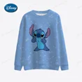 thumbnail image 4 of Suéter de cuello redondo de Mickey Mouse de Disney, suéter de manga larga para niños, ropa navideña para niñas, ropa para hombres y mujeres, 4 of 5