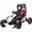 Black, variant on Joyracer 24V Electric Go Kart for Kids Ages 6+, 400W Motors Ride On Car with Drift Mode, Rear Suspension, Bluetooth Music, Up to 8.5MPH, Pink
