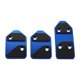 thumbnail image 2 of Almohadillas de pedal antideslizantes para coche, de aluminio y goma, para transmisión manual, accesorios para coche Azul, 2 of 7