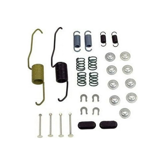 Rear Drum Brake Hardware Kit - Compatible with 1987 - 2006 Toyota Camry 1988 1989 1990 1991 1992 1993 1994 1995 1996 1997 1998 1999 2000 2001 2002 2003 2004 2005