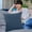 Dark Blue, variant on YIMWNYI Multicolor Velvet Pillow, Scandinavian Style Decorative Cushion, Cozy Sofa Bedroom Office Accent, Patchwork Design with Solid Color Pillowcase and Core Included