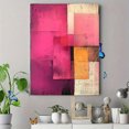 thumbnail image 4 of Qisvanset 12x16 Inch Jesus Loves Me Pink Canvas Wall Art, Cute Bible Verse Quote Girly Home Wall Decor, 4 of 8