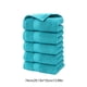 thumbnail image 3 of Fiudx Toallas de Algodón, Paño Facial Suave y Absorbente, Toallitas con Diseño Multicolor, Secado Rápido, Ideales para Spa, Piscina, Decoración Elegante, Fácil de Lavar a Máquina., 3 of 6