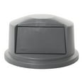 thumbnail image 3 of Rubbermaid Brute Dome - Couvercle de Corbeille - Rond - Couvercle Poussoir - Extérieur - Résine - Gris - pour P/N : FG263200GRAY, 3 of 4