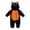 Orange, variant on Baby Toddler Animal Outfit Hooded Romper Full Zipper Infant Jumpsuit Cat Costume Kids Fall Clothes Size 6-24M