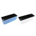 thumbnail image 1 of de jardín rectangular de plástico azul / blanco con riego automático Gloria Maceta Rectangular, 1 of 9