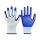 thumbnail image 1 of Guantes de protección de desgaste de aceite y álcali de butilo azul de goma Guantes de goma, 1 of 2