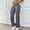 (Fashion 160)Gray, variant on Women's High Waist Lace-Up Cargo Pants Multi-Pocket Wide Leg Trousers Streetwear Casual Style with Multiple Colors
