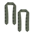 thumbnail image 2 of Fotbe Jungle Green Camo USA Flag Printed Class of 2024 Graduation Stole, 2 of 7