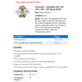 thumbnail image 2 of Thermostat - Compatible with 1994 - 1996, 1998 - 2007 Mazda B3000 1995 1999 2000 2001 2002 2003 2004 2005 2006, 2 of 2