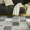 thumbnail image 6 of Nourison Nordic 5' x 7' Grey Black Modern Indoor Rug, 6 of 8