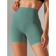 thumbnail image 1 of Pantalones cortos deportivos para mujer, mallas de Yoga a prueba de sentadillas, cintura alta, ajustados, secado rápido, ciclismo, entrenamiento, gimnasio, 1 of 4