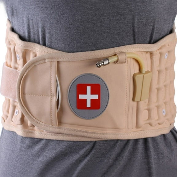 Maynos Decompression Belt Back Brace Lumbar Support Spinal Air Traction&Extender