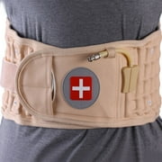 QiQiBaby DR-HO's 2-in-1 Decompression Belt for Lower Back Pain Relief and Lumbar Support, Size M