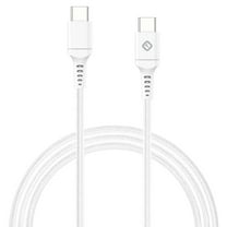 TekYa 120 Inch (10ft) USB-C to USB-C 3.0 Braided Cable - White