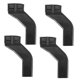 thumbnail image 2 of Car Back Seat AC Outlet Air Vent Extension Tube for Subaru Forester XV Outback, 2 of 5