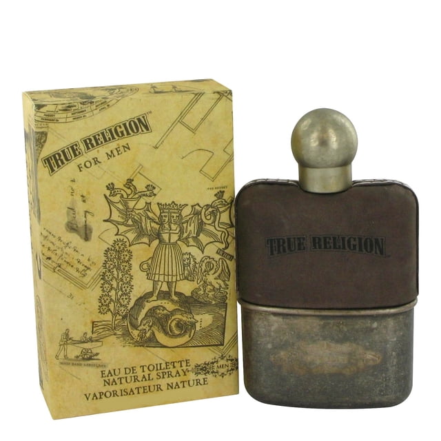 Perfume True Religion Eau De Toilette en aerosol para hombre, 50 ml
