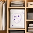 thumbnail image 2 of Vacuum Storage Bags, Space-Saving 3D Vacuum Storage Bags, Heavy-Duty Large Capacity Pump-Free Fast Compression Bag with Press & Seal for Clothes Blankets, 2 of 7