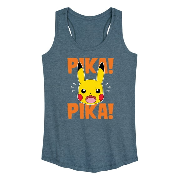 Pokémon - Pika Pika Scared - Women's Racerback Tank Top