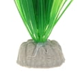thumbnail image 5 of Unique Bargains 2 Pcs Aquarium Plants Decorations Artificial Aquatic Plant Green 5.12", 5 of 6