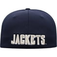thumbnail image 4 of Men's Top of the World Navy Georgia Tech Yellow Jackets Reflex Logo Flex Hat, 4 of 4
