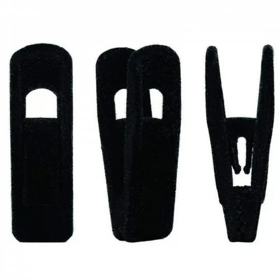 Velvet Hanger Clips, Strong Non-Slip Finger Clips for Pants, Skirts, Ties & Accessories - Perfect for Slim Velvet Hangers