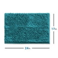 thumbnail image 5 of Nestl Bathroom Rugs, Machine Washable Bath Mats For bathroom Floor Rugs, Nonslip Backing Rubber Bath Rug, Teal, 5 of 6
