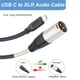 thumbnail image 5 of Cable USB C a XLR Devinal para smartphone o portátil a XLR macho, 5 of 7