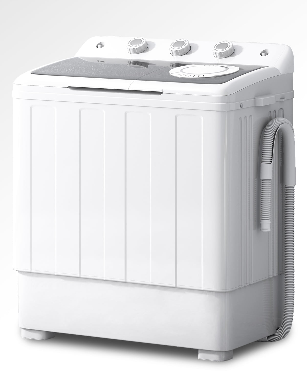 Tabu 28ibs Portable Washing Machine With Drain Pump, Laundry Compact Washer  Machine, Twin Tub Washing Machine, Washer And Spiner Machine For Dorms, Ap  - Yahoo Shopping