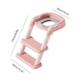thumbnail image 2 of Asiento para orinal para niños, taburete de entrenamiento para inodoro de paso ancho antideslizante, portátil para niños y niñas, 2 of 4