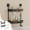 White, variant on Leodye Towel Rack Bathroom Storage Shelves Over the Toilet with Towel Bar Height Floating Shelf Wall Shower Shelf for Small Space Bathroom Kitchen Multi Usage