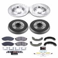 thumbnail image 3 of PowerStop Front and Rear Z23 Evolution Sport Brake Pad Rotor Drum and Shoe Kit Fits: NISSAN Select Models K15118DK, 3 of 10
