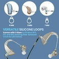 thumbnail image 3 of Hearing Amplifier  Clips - Protective Holder with Anti Lost Lanyard Cord - Rope with Loops and Clip and Security Clip Ideal for Behind The Ear Hearing Amplifier (Pack of 2), 3 of 9