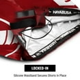 thumbnail image 4 of Hayabusa Men's Icon Mid-Thigh Fight Shorts - Red, X-Small, 4 of 5