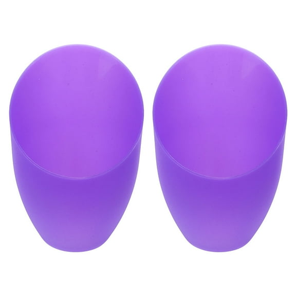 Hemobllo 2Pcs Plastic Horseshoe Lampshade with Unique Slant Shape for Table and Floor Lamps