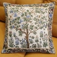 thumbnail image 3 of STPgoods Blooming Apple Tree William Morris Tapestry Throw Pillow with Insert 18x18" (45x45 cm) Decorative Couch and Sofa Cushion for Living Room Bedroom Square Pillowcase, 3 of 9