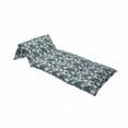 thumbnail image 4 of Colorful Floor Pillow Lounger Cover, Denim Motif Background with Several Sewing Simplistic Abstract Design, Nap Mat Printed Fabric Case for 5 Pillows, 88" x 36", Pale Blue Blue, by Ambesonne, 4 of 5