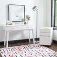 thumbnail image 2 of Pemberly Row Desk or Console 42" Long with 2 Drawers in Classic White Finish, 2 of 16