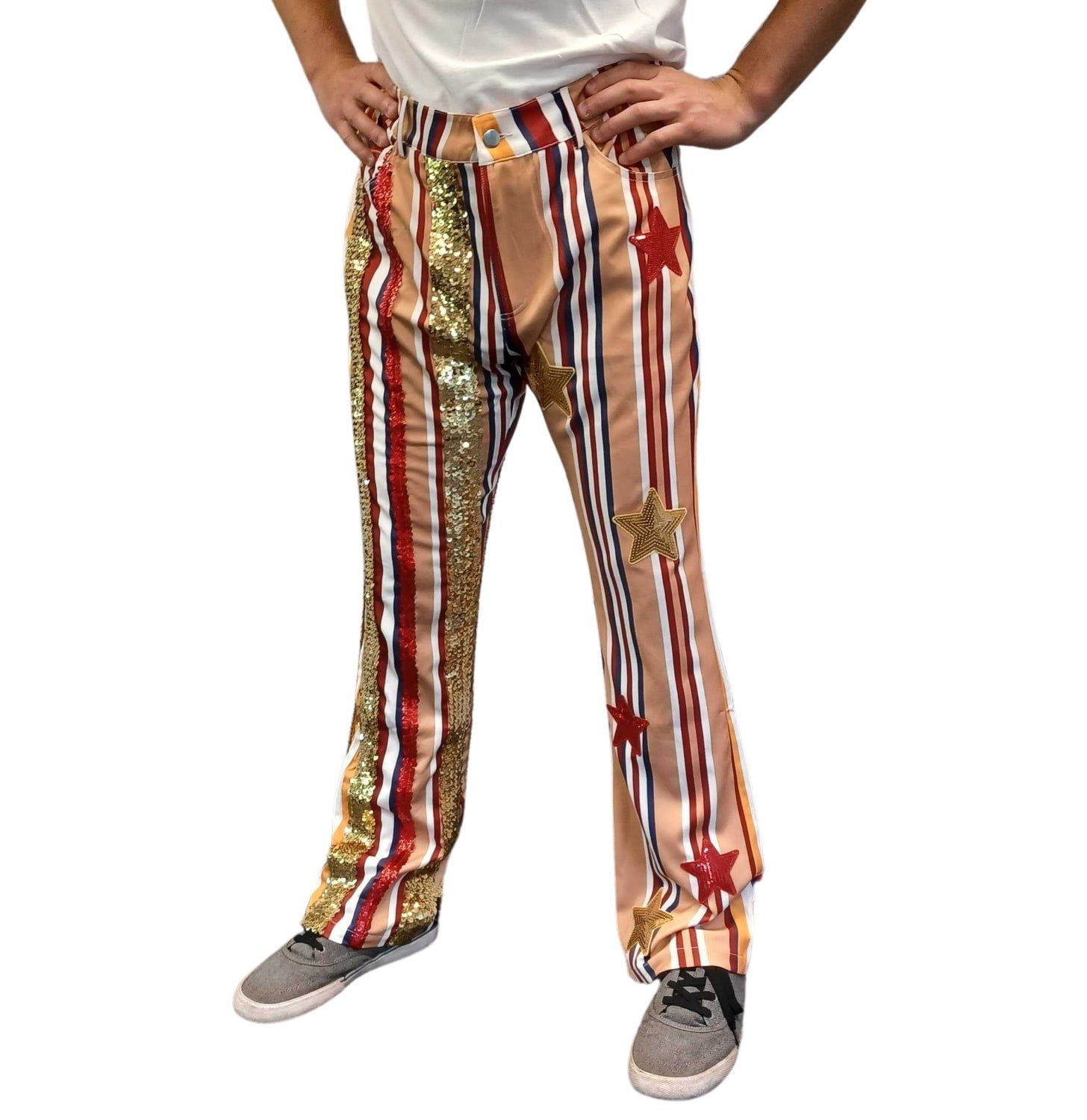 Coach Beard Magic Trousers Striped Pants