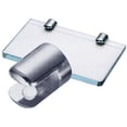thumbnail image 2 of CRL 1020CHR Chrome 25/32" Diameter No-Drill Round Shelf Clamp for 3/8" Glass, 2 of 3