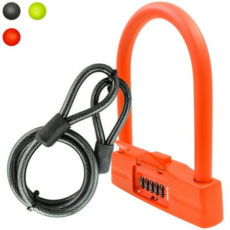 combination bike u lock