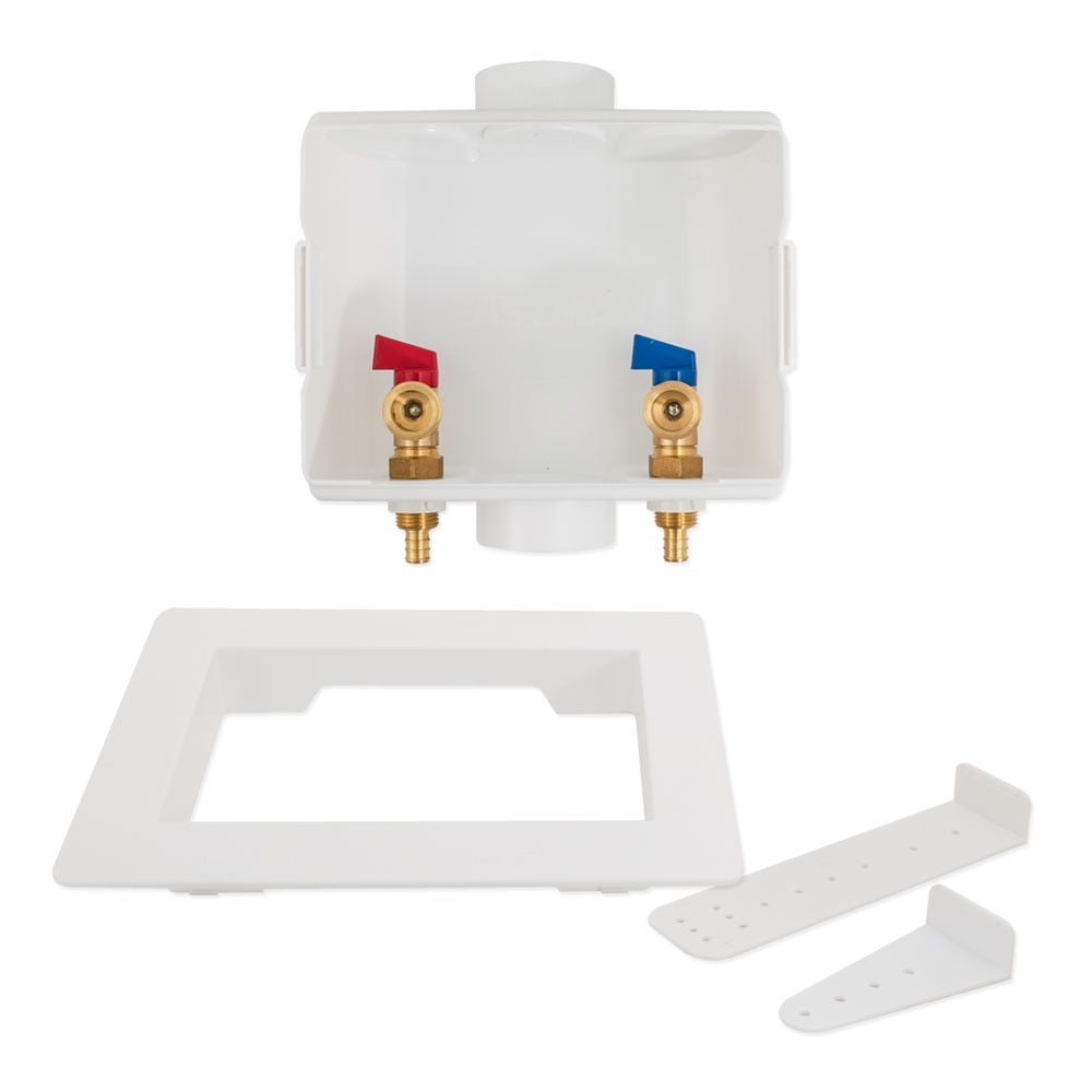 Eastman Center Drain Washing Machine Outlet Box - 1/2 in. Crimp PEX